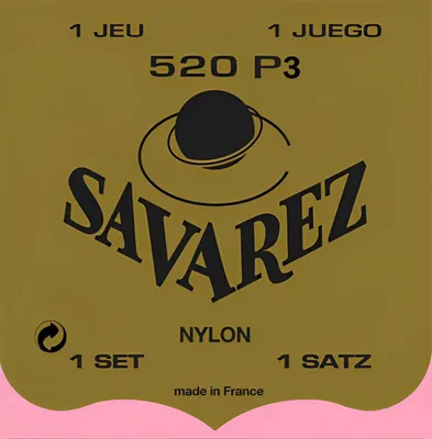 Obrázek produktu pro Savarez 520P3 Nylonové struny pro klasickou kytaru