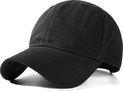 Produktbild von Klassische Kopfbedeckung im Vintage-Stil, Herren- und Damen-Kopfbedeckung, Baseballkappe, Uni, verstellbar, dekorativer Hut – Schwarz