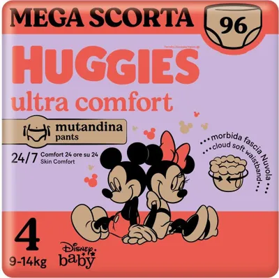 Produktbild von Huggies Ultra Comfort Pants Größe 4 Megapack 96 Windeln