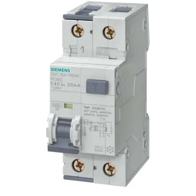 Obrázok produktu pre Siemens 5SU1354-6KK06, Zariadenie pre zvyškový prúd, Typ A, 10 A, IP20