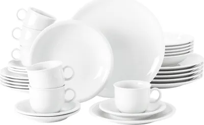 Image de Seltmann Weiden Compact blanc Service combiné 30 pcs.