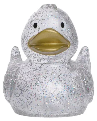 Produktbild von Mbw - "Schnabels" Ente-Quietschspielzeug, Glitzer LT4706 (Einheitsgröße) (Transparent/Gold)