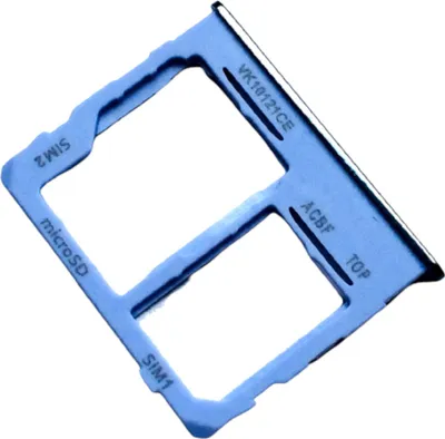Produktbild von Samsung Galaxy A32 5G (SM-A326B/DS) Simkartenhalter und micro-SD Cad Fach, Original Ersatzteil, Violett, GH63-19393D