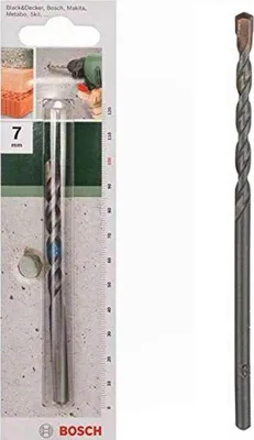 Produktbild von Bosch 2 609 255 407, Bohrer, 7 mm, 100 mm, Mauerwerk, Stein, 6 cm, 6,5 mm