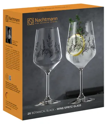 Produktbild von Nachtmann Tattoo, Weingläser-Set, Becherglas, Glas, Transparent, Muster, 22,5 cm