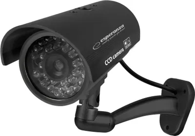 Image de Caméra de surveillance factice Esperanza Spectre Noir