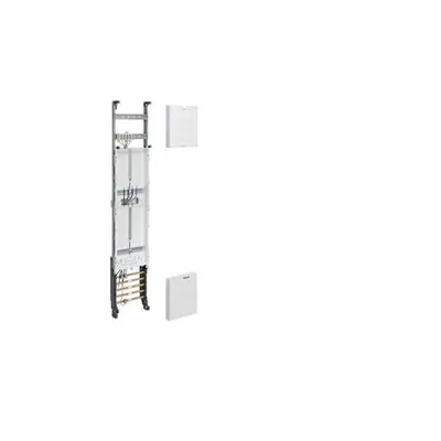 Produktbild von Hager Komplettfeld ZH50D5S 1Z1RES univ.Z 1350 1feldrig