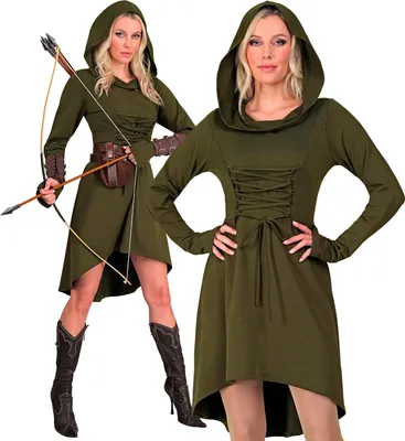Produktbild von Gothic Kleid Mittelalter grün S