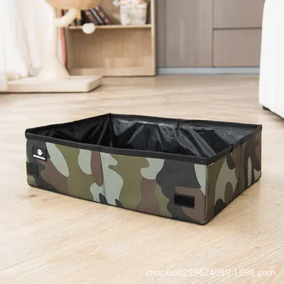 Produktbild von INF Faltbare Katzentoilette Tarnung S