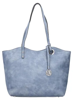 Produktbild von Rieker Damen Shopper geräumige Handtasche H1369, Farbe:Blau