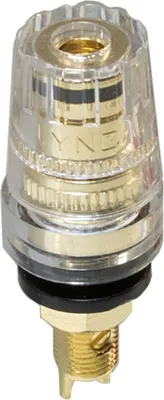 Produktbild von Lyndahl LKPA070 Highend Lautsprecherterminal, mit Verdrehschutz Farbe: Schwarz