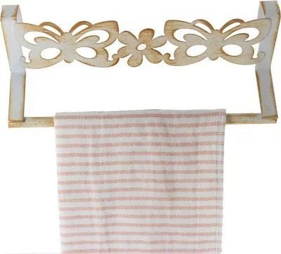 Image de Porte-serviettes pour cuisine, sans perçage, porte-serviettes de cuisine, tiroir de cuisine, porte-serviettes pour la douche