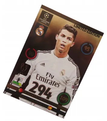 Produktbild von Panini Champions 2015 Limited Edition Football Card: Cristiano Ronaldo, Real Madrid