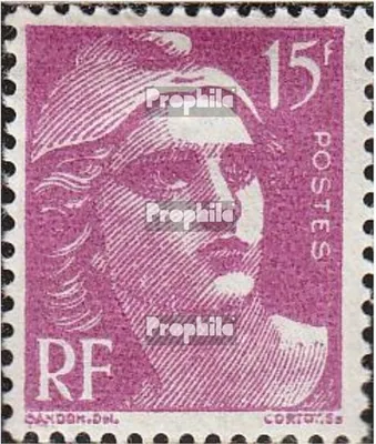 Produktbild von Briefmarken Frankreich 1945 Mi 674-697 (kompl.Ausg.) postfrisch Freimarken