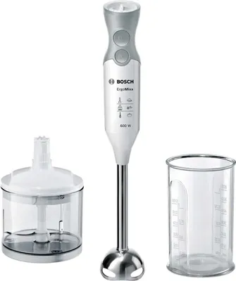 Produktbild von Bosch ErgoMixx MSM66120 Pürierstab 600 W Grau Weiß
