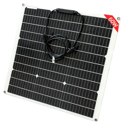 Obrázok produktu pre Solárny panel, flexibilný dizajn, vysoká účinnosť, 60 W, 1 kus