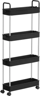 Productafbeelding van Famanu Keukenrek - praktische trolley met 4 plateaus