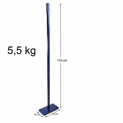 Produktbild von Betonstampfer 5,5kg Handstampfer Erdstampfer Bodenverdichter 20x10 cm - gerader Griff Stampfer, KI-generiertes Bild