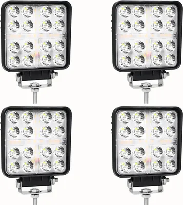 Immagine prodotto di Luci da lavoro a LED, alta luminosità, design impermeabile, 4 fasci spot da 48w