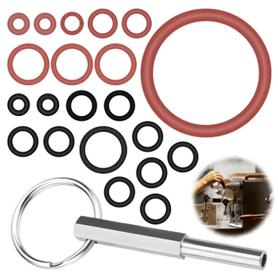22-tlg. Set ovale Schraubenschlüssel für Kaffeevollautomaten