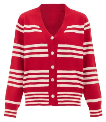 Produktbild von LYNNEA damen strickjacke - Rot, XS/S