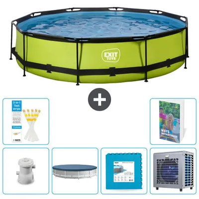 Imagen del producto de Conjunto de piscina para exteriores - 360x76 cm - 5 piezas - Modelo S290