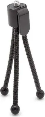 Produktbild von vhbw Mini-Stativ für Kamera - Dreibein-Kamerastativ mit Klemmhalterung, 12 cm Schwarz