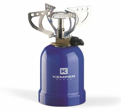 Obrázok produktu pre Prenosný plynový varič so 4 horákmi a 190 g kazetami na prepichovanie pre kempovanie
