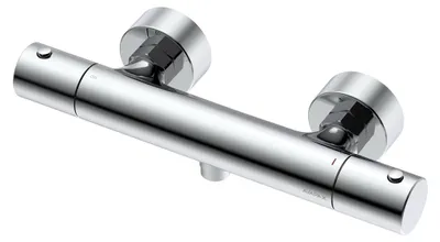 Produktbild von AVAPAX | Duschthermostat aus Messing - 150 mm Anschlussabstand - Chrom glänzend - Mit Temperatursperre