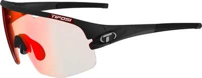 Produktbild von Tifosi Brille Sledge Lite mattschwarz clarionrot fototec (M/XL)