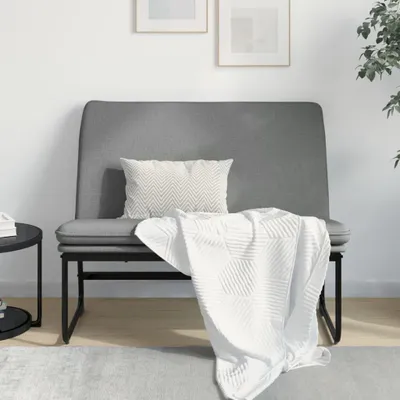 Produktbild von The Living Store Sitzbank Dunkelgrau 100x75x76 cm Stoff