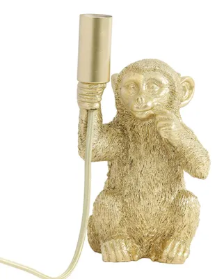 Image de Light & Living - lampe de table - Monkey - or - plastique - lampe animalière - E14 - 1863385