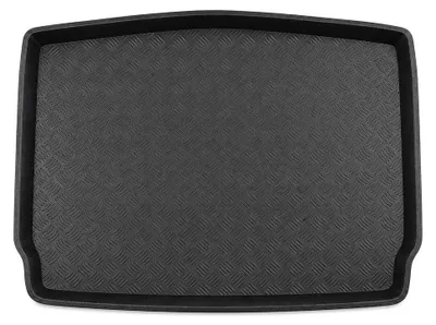 Produktbild von Kofferraumwanne für Kia Ceed III 2018- (Schrägheck, unterer Ladeboden) – Schwarz, passgenau