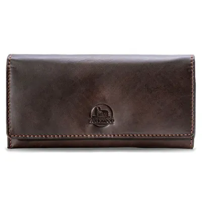 Produktbild von Farmhood Leder Geldbörse Nashville Wallet Dark Brown dunkelbraun