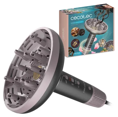 Produktbild von Cecotec Trockner DryWave Nébula Black, 1300W Arganöl Keratin