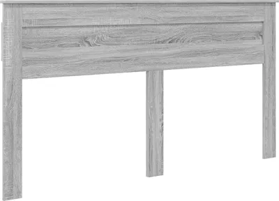 Image de Tête de lit vidaXL en bois composite gris Sonoma