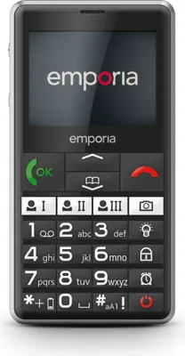Produktbild von Emporia emporiaPURE-LTE 5,87 cm (2.31") 107 g Schwarz Seniorentelefon