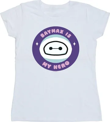 Produktbild von Disney - "Big Hero 6 My Hero" T-Shirt für Damen BI13438 (S) (Weiß)