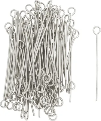 Produktbild von UIT Kettelstifte mit Öse 100 Stück 3.2 cm ideal für Schmuckherstellung