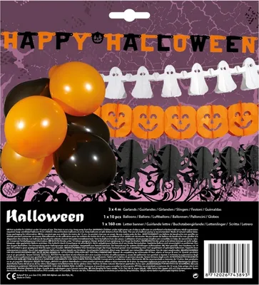 Produktbild von BOLAND Halloween Set, 14 teilig