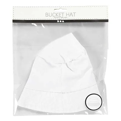 Produktbild von Creativ Company 995791, Uni, Weiß, Eimer-Hut, 5,4 cm, 1 Stück(e)