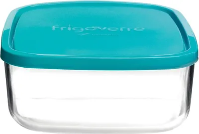 Obrázek produktu pro Bormioli Rocco Dóza na čerstvé potraviny Frigoverre Blue 22 x 22 x 8 cm / 3,3 litru
