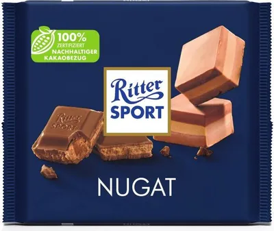 Immagine prodotto di Ritter SPORT 5219245008 Ritter SPORT Nugat Schokolade 250,0 g