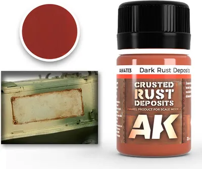 Produktbild von AK Interactive Enamel Effects Dark Rust Deposits