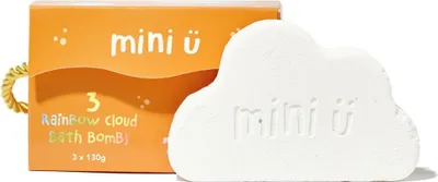 Produktbild von Mini U Badebomben Wolke - bunte Badekugeln für Kinder