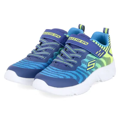 Produktbild von Skechers Jungen sportliche Halbschuhe/ Low Sneaker TIGRUX Blau Synthetik Größe: 28