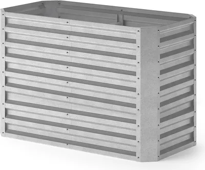 Productafbeelding van Verhoogd tuinbed OK-Living Zilver 120 x 60 cm, Model 54734