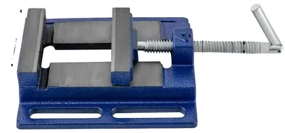 Image de Étau pour perceuse, grande durabilité, grande stabilité, bleu