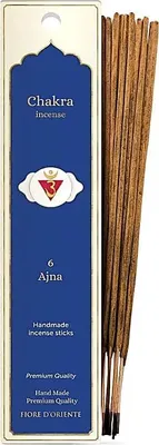 Immagine prodotto di Fiore d'Oriente, incenso per aromaterapia Chakra, Ajna – 20g, disponibile per l'acquisto online
