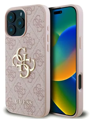 Zdjęcie produktu dla Guess Guhcp16L4Gmgpi Iphone 16 Pro6.3 Różowy/Pink Hardcase 4G Big Logo